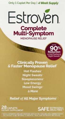 Estroven Complete Multi-Symptom menopause relief box.